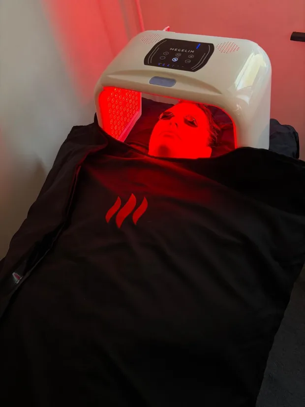 Infrared Sauna and LED light therapy